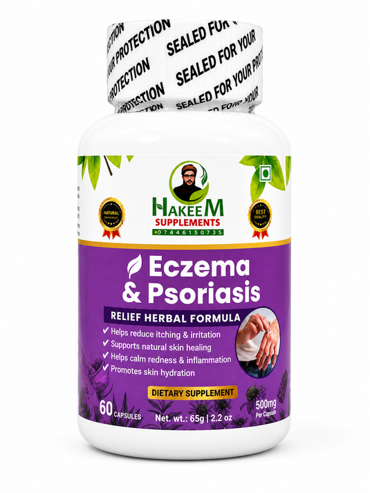 Eczema & Psoriasis Relief – Skin Support(Itching, Redness & Inflammation)