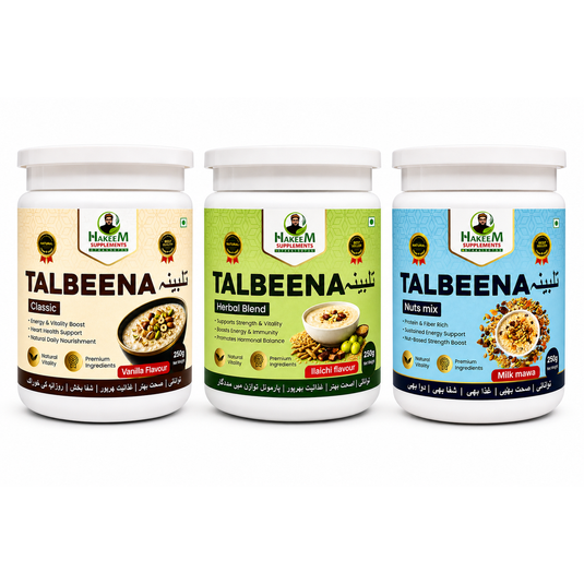 Talbeena Collection – Classic, Herbal Blend & Nuts Mix