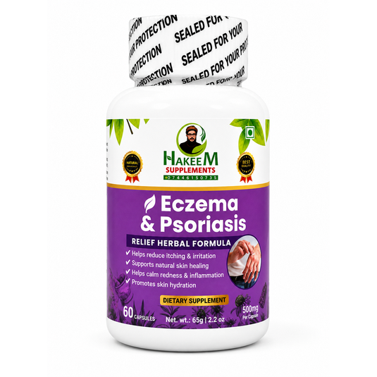 Eczema & Psoriasis Relief – Skin Support(Itching, Redness & Inflammation)