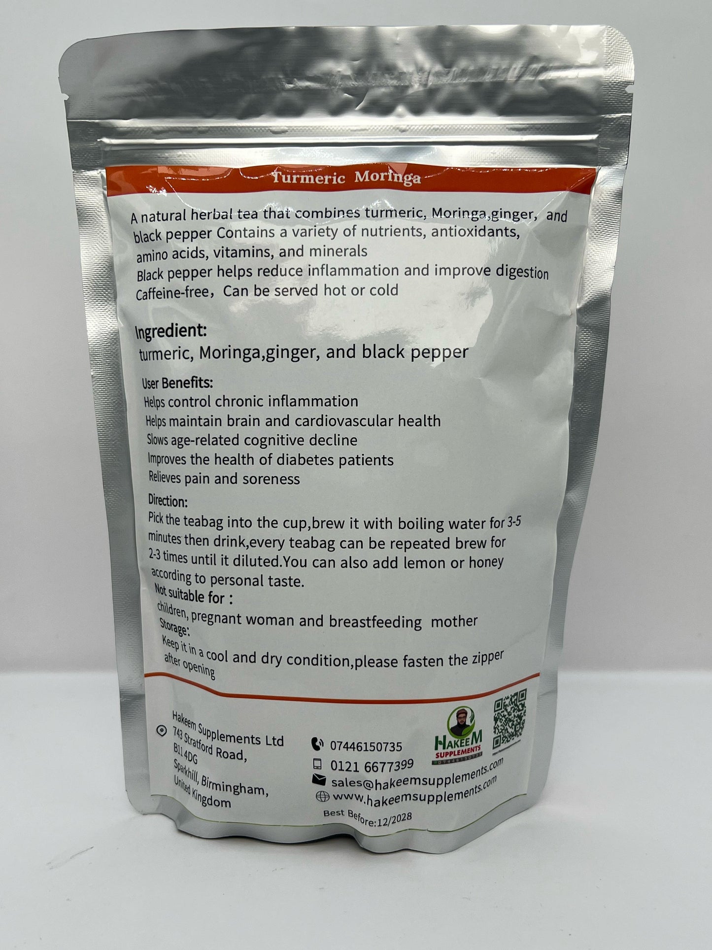 Turmeric Moringa Tea