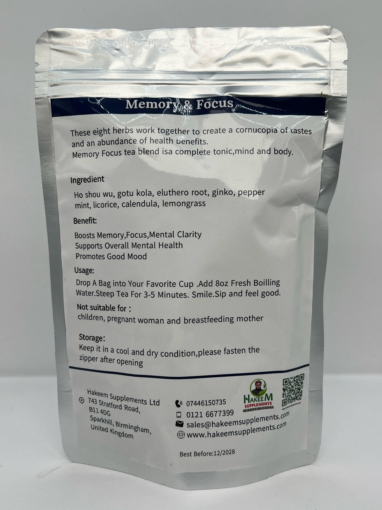 Memory and Focus Tea