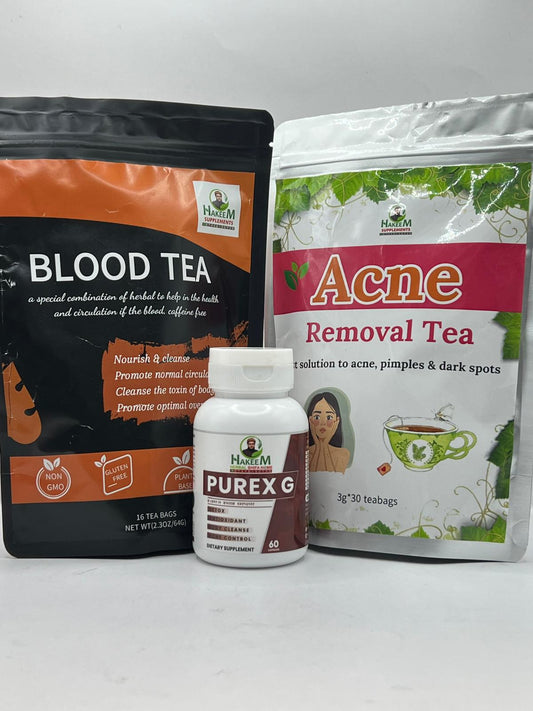 The Acne Control & Blood Detox (3 Weeks Course)
