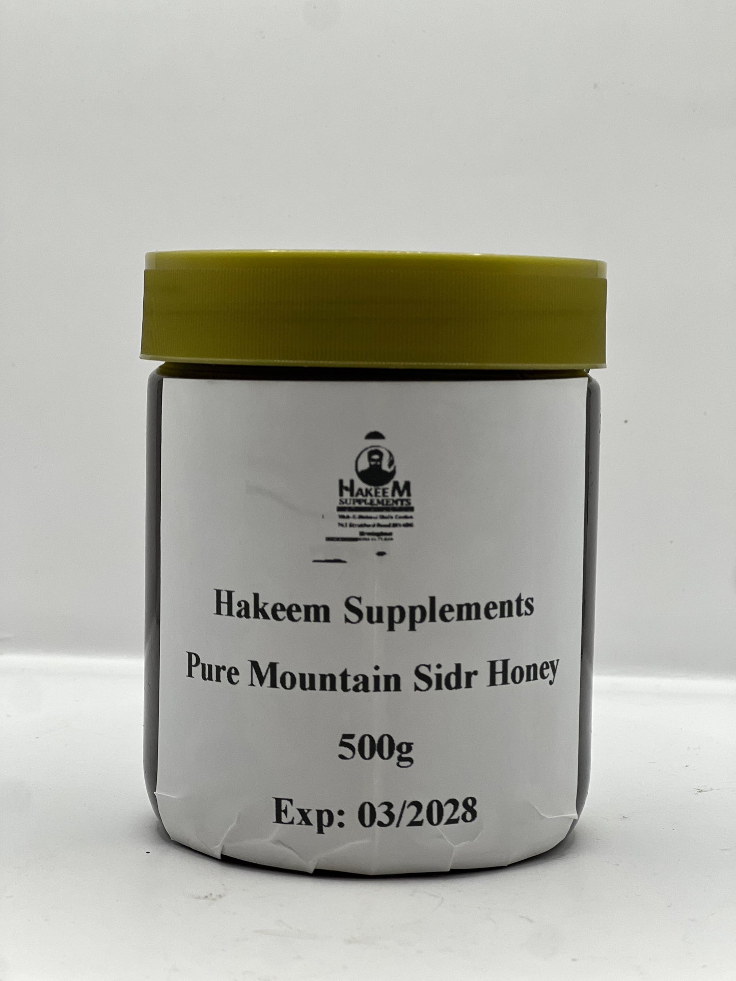 Pure Yemeni Mountain Sidr Honey 100% Natural & Raw – Premium Quality