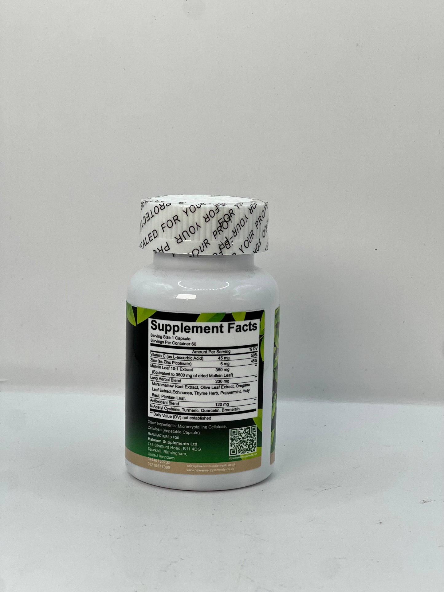 Easy Breathing and Wellness Support 3500mg Capsules