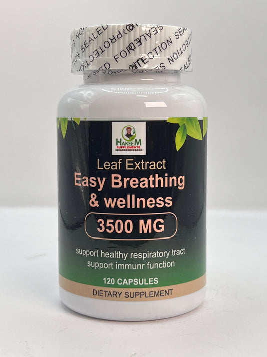 Easy Breathing and Wellness 3500mcg 120 Capsules