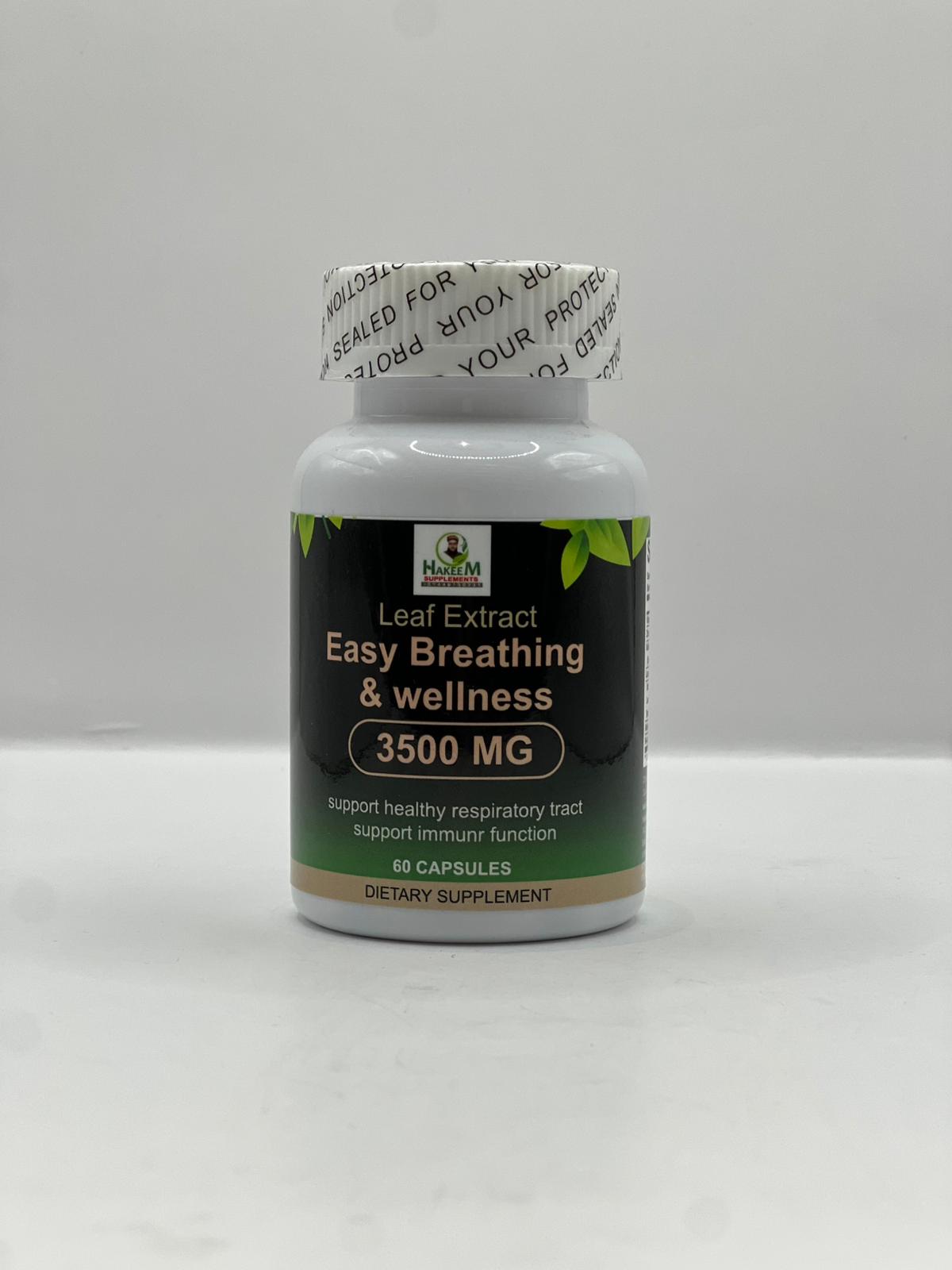 Easy Breathing and Wellness Support 3500mg Capsules
