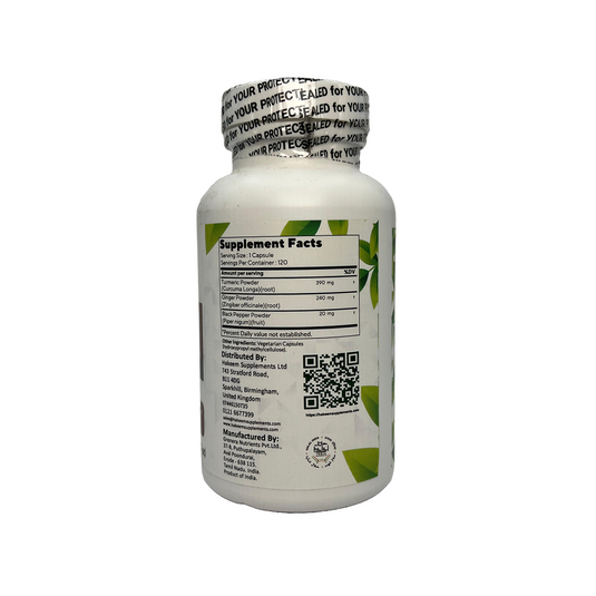 Turmeric Black Pepper Ginger Capsules