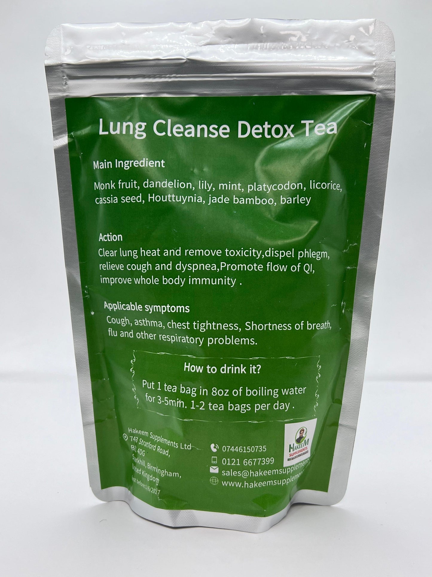 Lung Cleanse Detox Tea