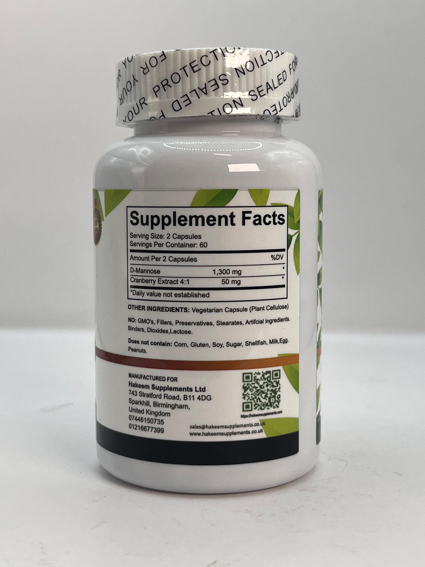 Urinary Tract Infection Support 120 Capsules