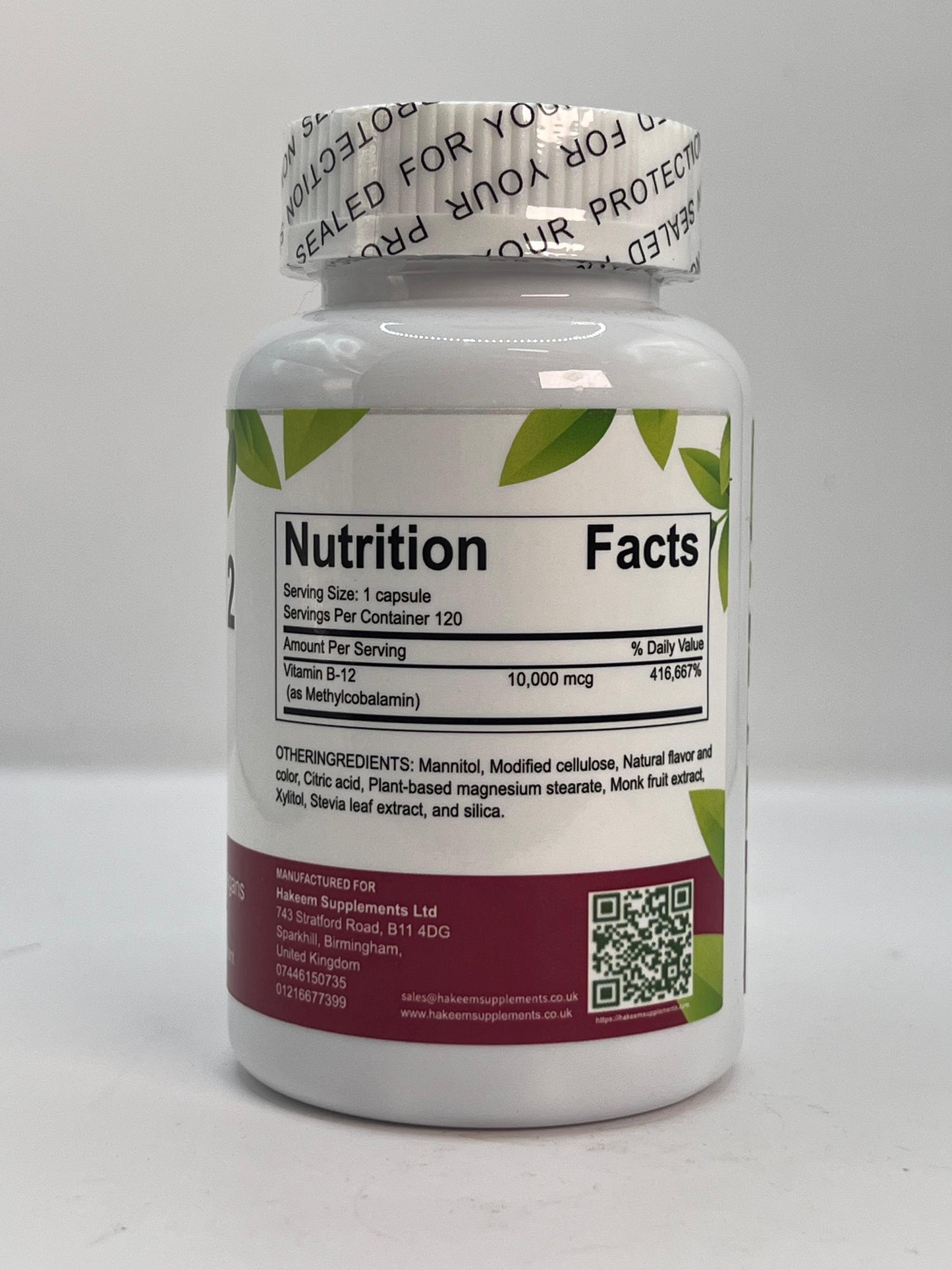 Vitamin B12 120 Capsules
