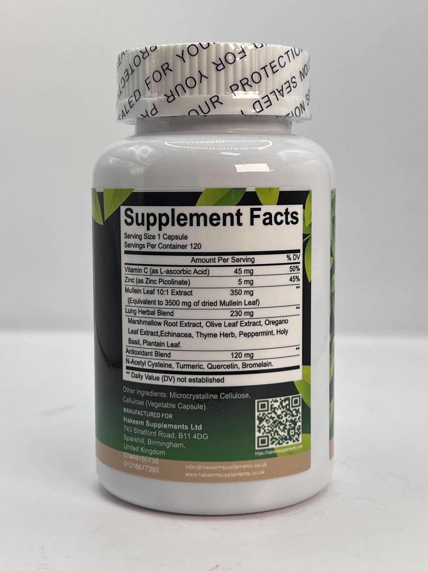 Easy Breathing and Wellness 3500mcg 120 Capsules