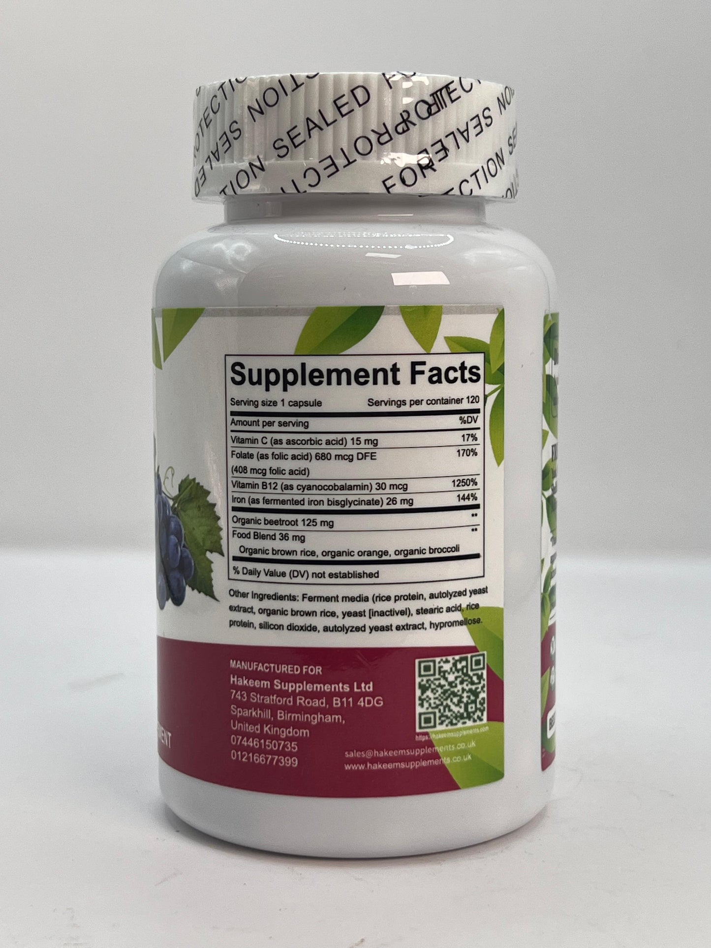 Iron Support 120 Capsules