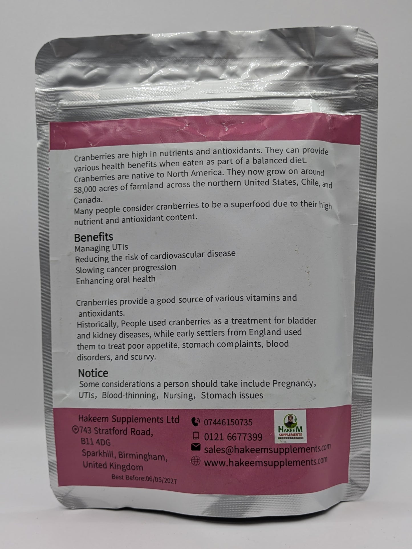 Cranberry Extract Powder