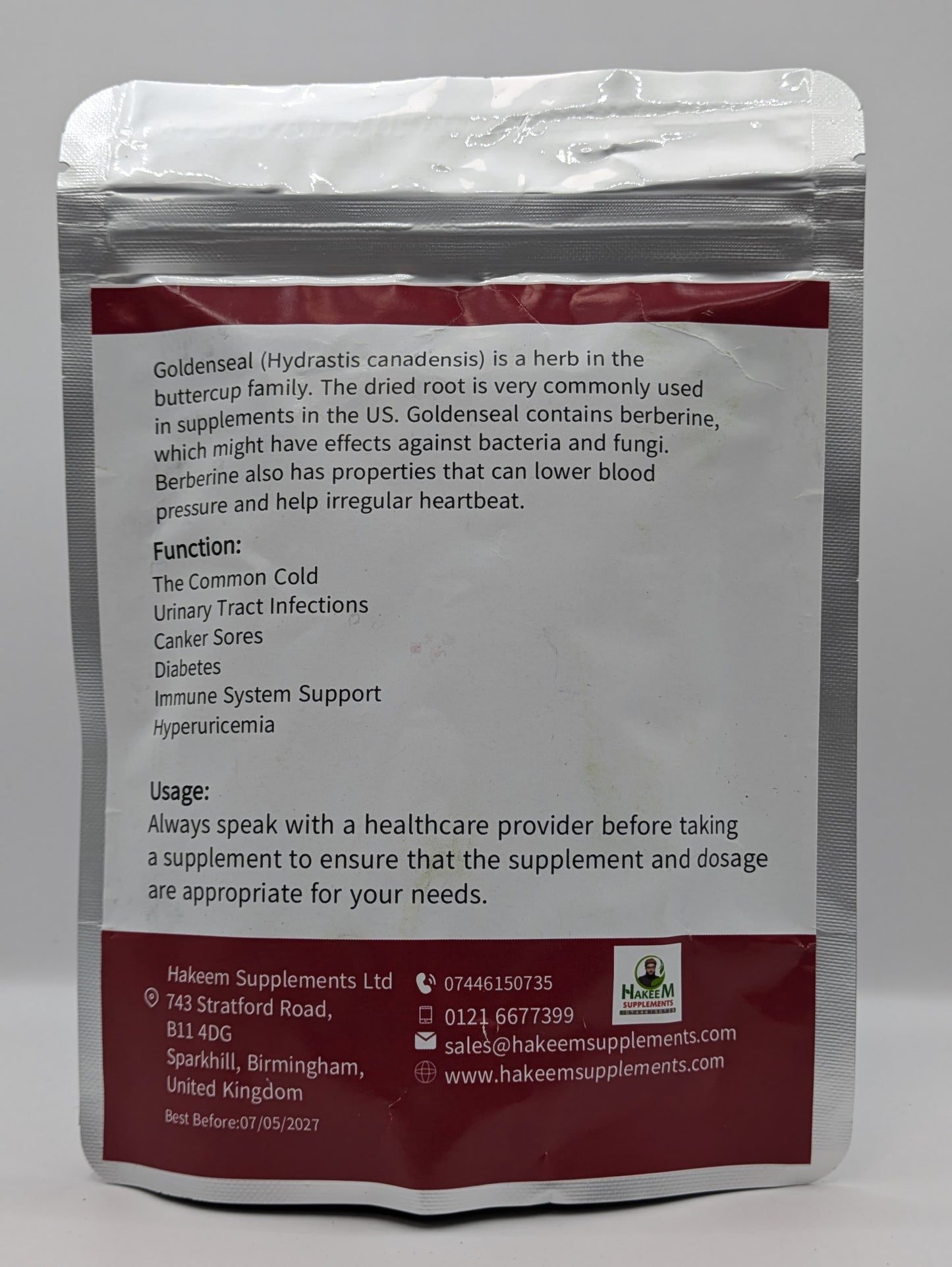 Goldenseal Extract Powder