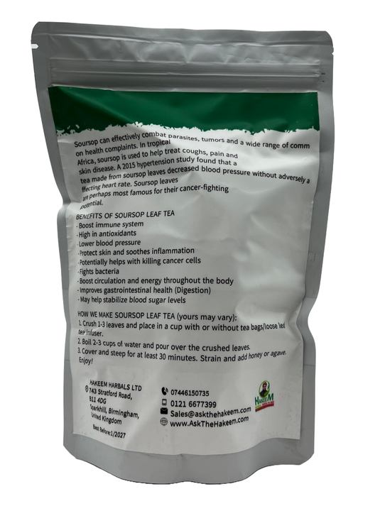 Dried Soursop LEAVES