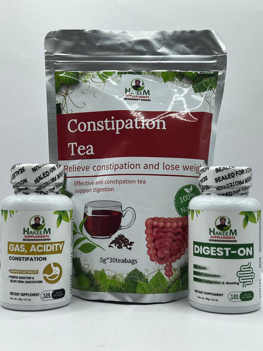 Gas, Acidity & Constipation Relief Dietary Supplements