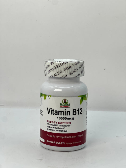 Vitamin B12 10000mcg Capsules