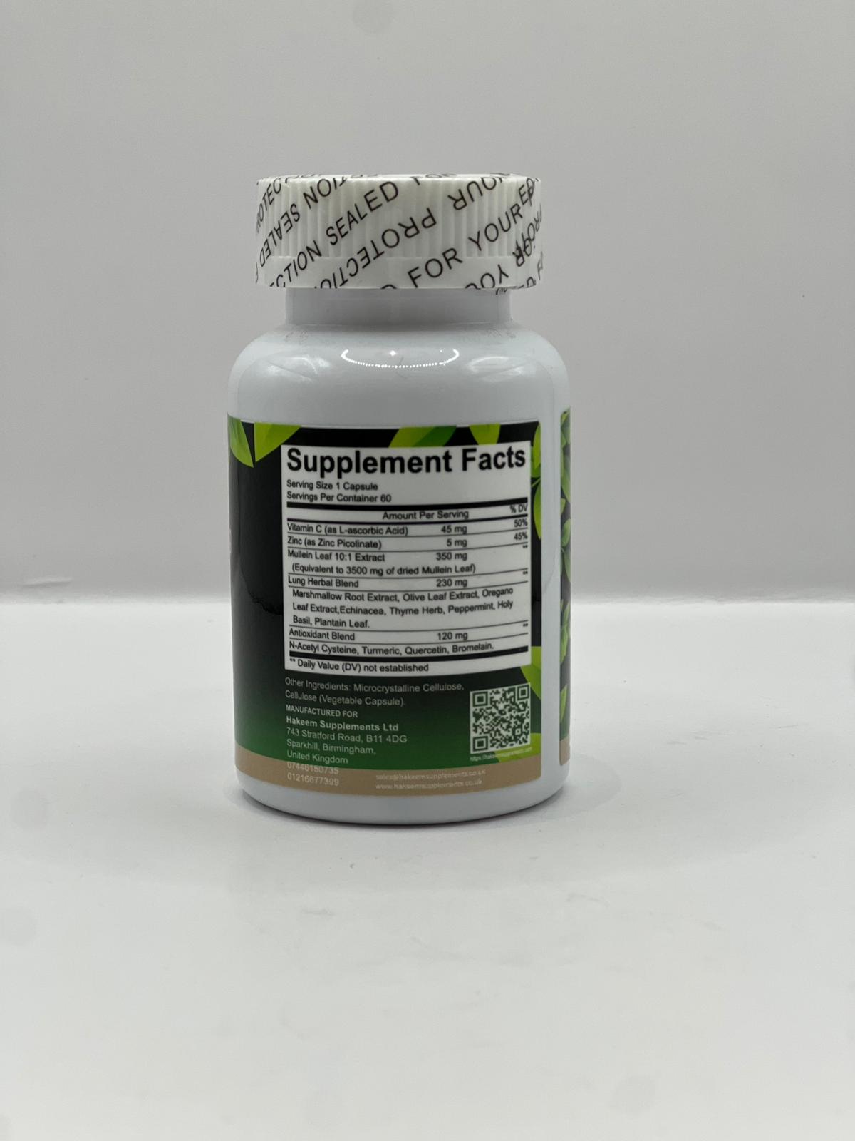 Easy Breathing and Wellness Support 3500mg Capsules