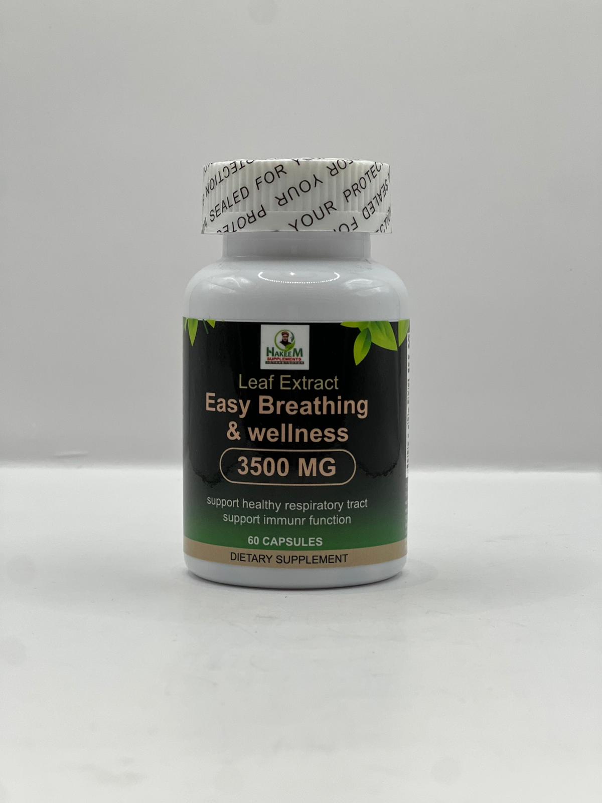 Easy Breathing and Wellness Support 3500mg Capsules