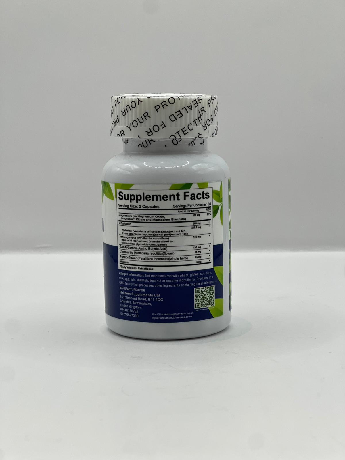 Healthy Sleep and Relaxation Support Capsules