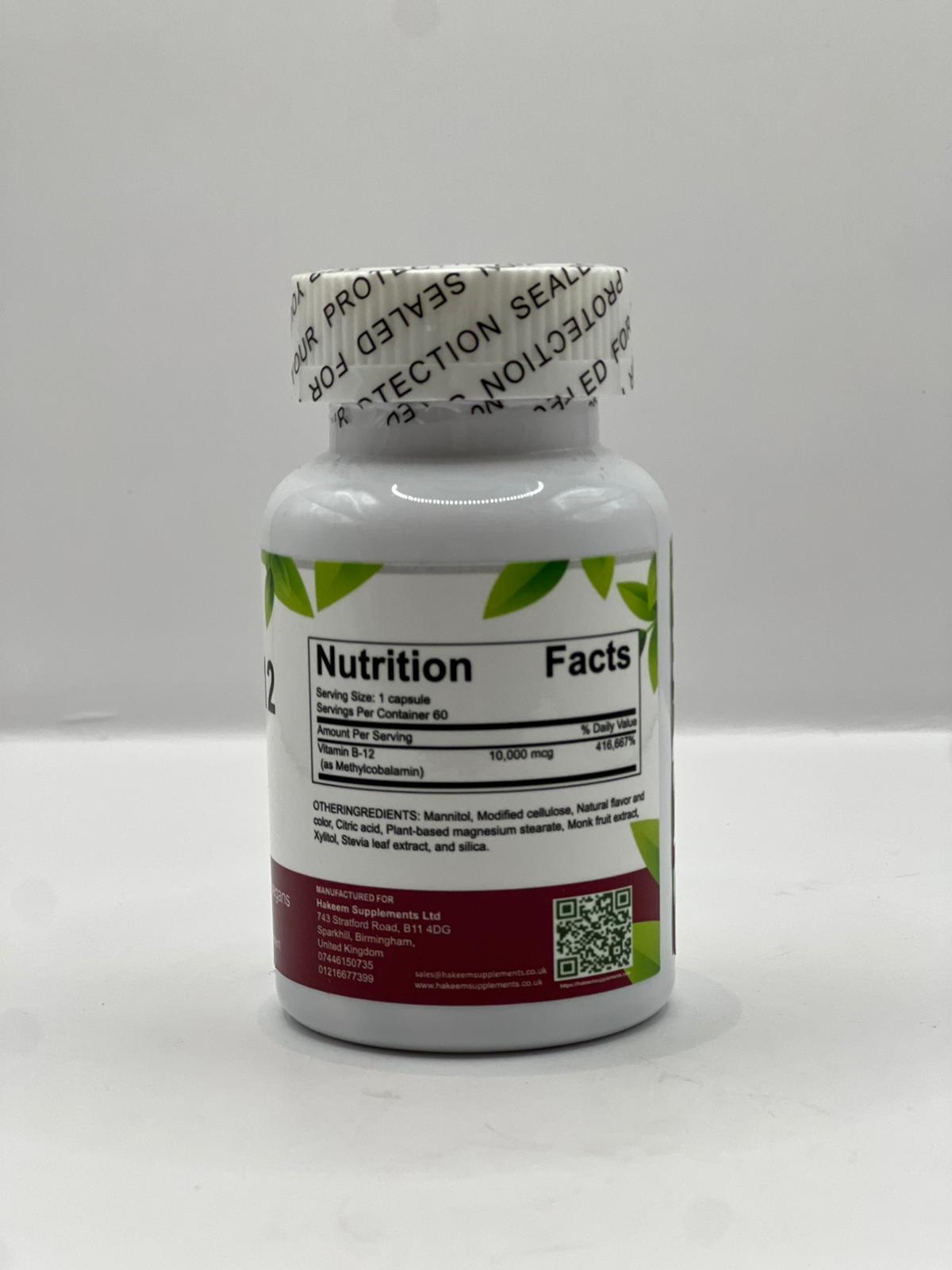 Vitamin B12 10000mcg Capsules