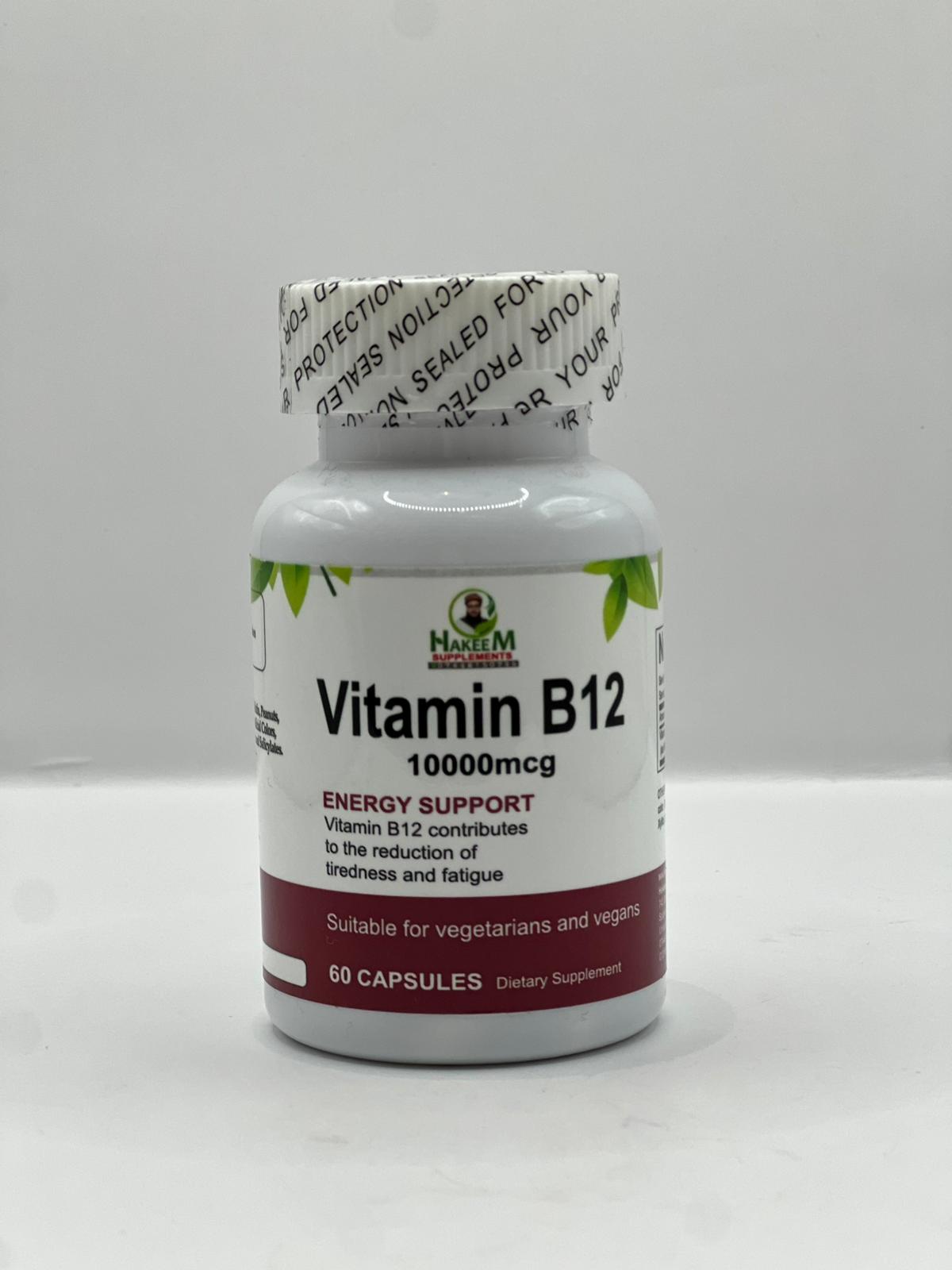 Vitamin B12 10000mcg Capsules