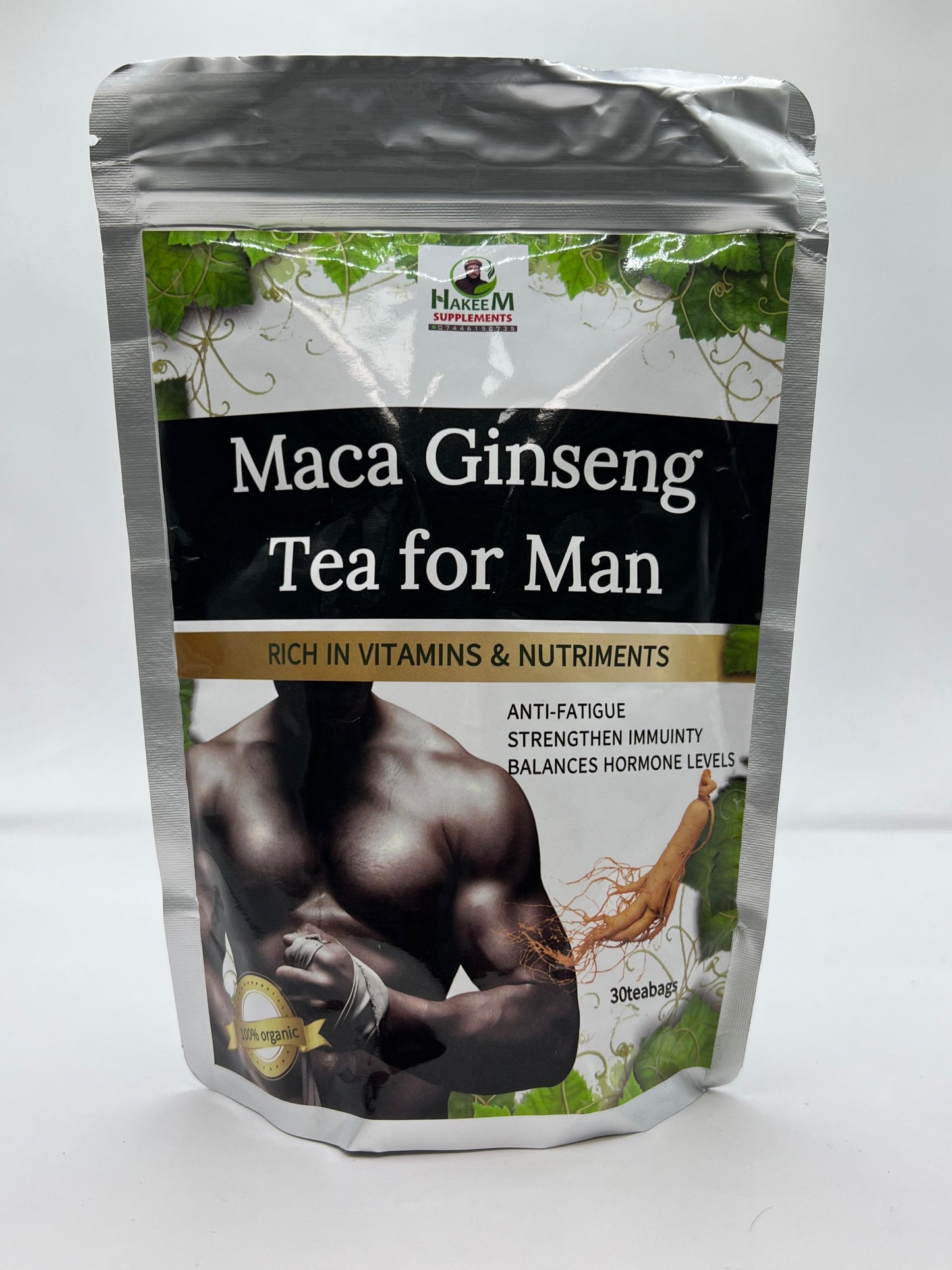 Maca Ginseng Tea for Man