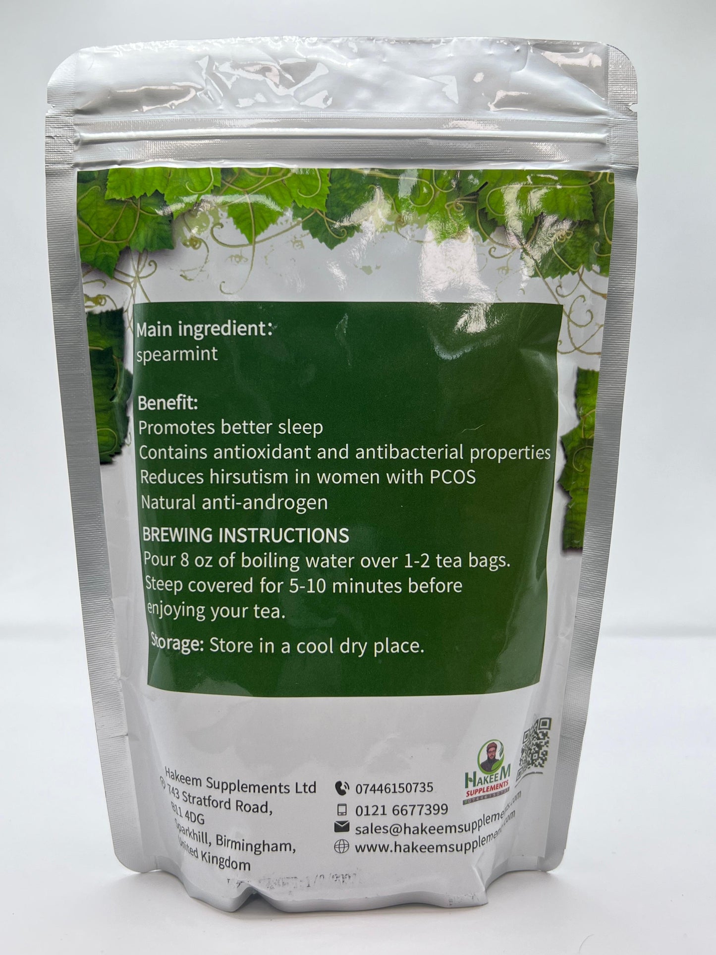 Spearmint Tea (30 Teabags) - Hakeem Supplements