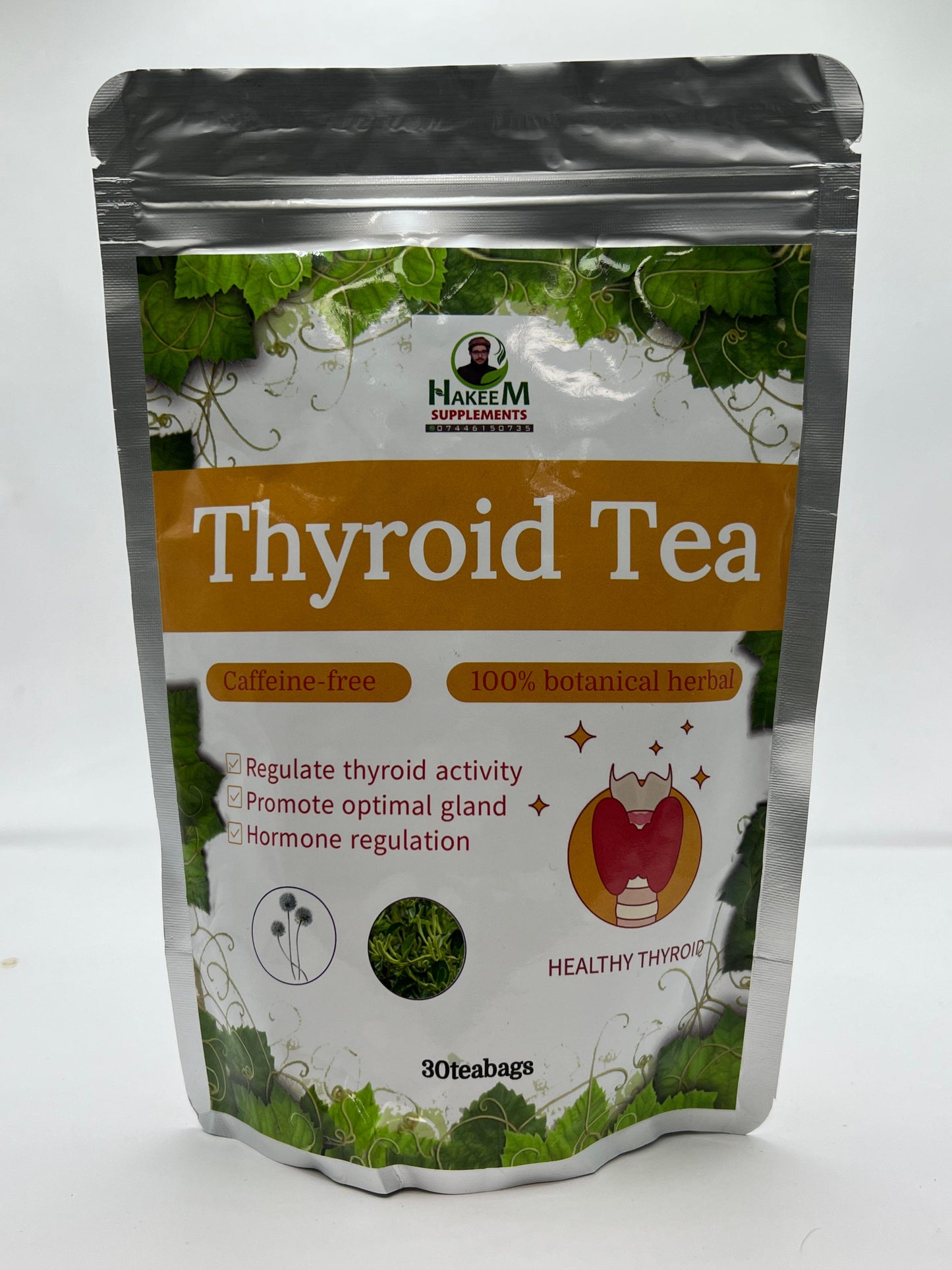 Thyroid Tea (30 Teabags) - Hakeem Supplements