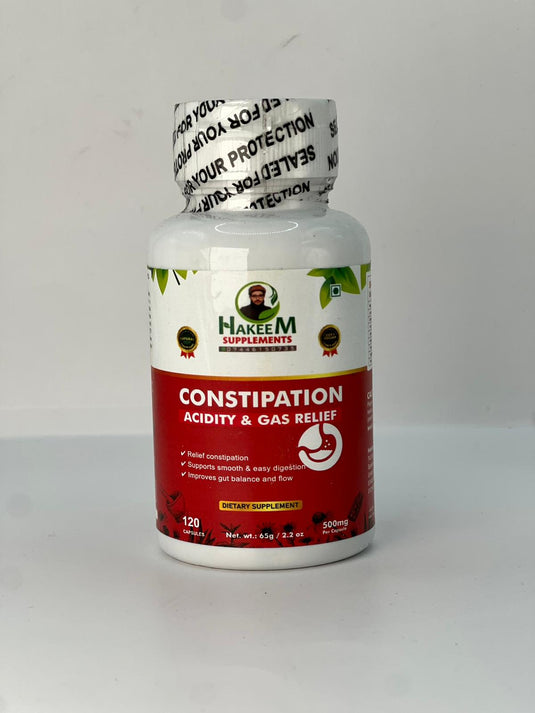 Gas, Acidity & Consipation 120 Capsules