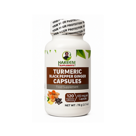 Turmeric Black Pepper Ginger Capsules